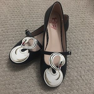 Swan flats from Dancing Days by BANNED